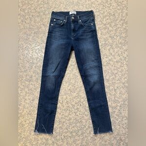 AGOLDE Sophie Mid-Rise Skinny Crop